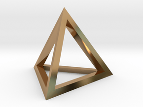 pyramid in Polished Brass