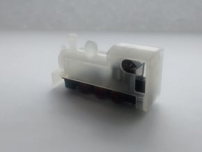 N-scale Narrow Gauge Steam Shell in Smoothest Fine Detail Plastic