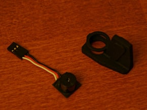 Discovery Buzzer Holder in Black Natural Versatile Plastic