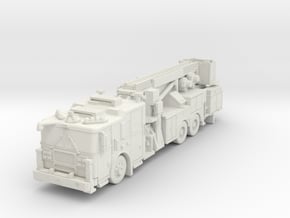 N Scale 1/160 Seagrave MII Aerialscope Marauder in White Natural Versatile Plastic