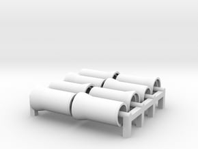 Digital-N Scale Sewer Pipes 1000mm 8pc in N Scale Sewer Pipes 1000mm 8pc