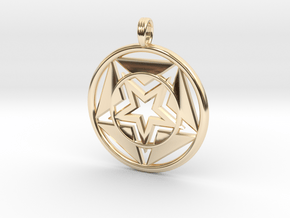 UNIVERSAL ELEMENTS in 14k Gold Plated Brass