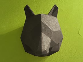 Wolf in Black Natural Versatile Plastic