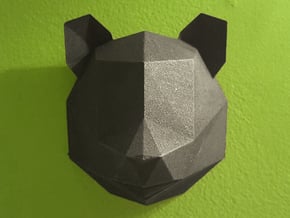 Bear in Black Natural Versatile Plastic