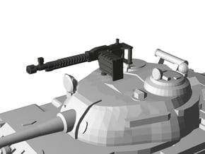 28mm heavy machinegun (5) in Tan Fine Detail Plastic