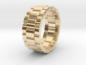 Tibalda - Ring in 14k Gold Plated Brass: 11 / 64