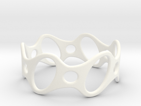 Fantasy Bracelet 75 in White Processed Versatile Plastic