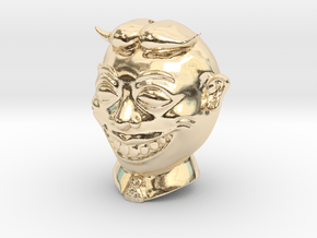 Tillie Asbury Park Spherical Bead 14mm in 14k Gold Plated Brass