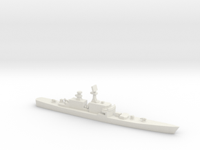 USS CGN-36 California, 1/1800 in White Natural Versatile Plastic