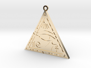 Eye Of Horus in 14K Yellow Gold