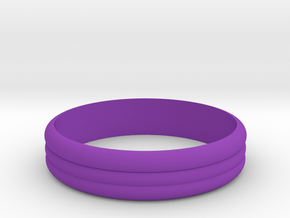 Ribble 3 Ring ø20 mm in Purple Processed Versatile Plastic