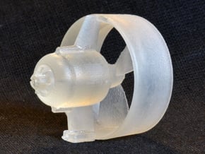 Thrustermodell für Quest7 ROV 1:20 in Tan Fine Detail Plastic