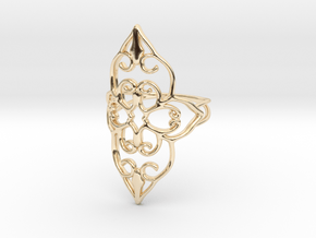 Bloom - size 6 in 14K Yellow Gold