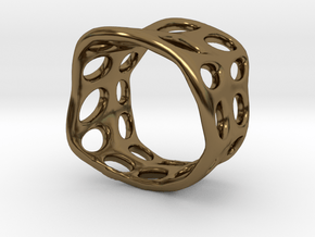 s3r031s7 GenusReticulum  in Polished Bronze