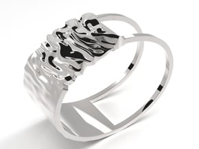 Fender Bender Bracelet in Polished Silver