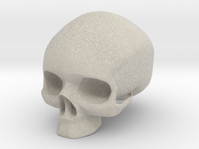 Skull in Natural Sandstone