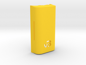 DNA200 Premium case - Extended back in Yellow Processed Versatile Plastic