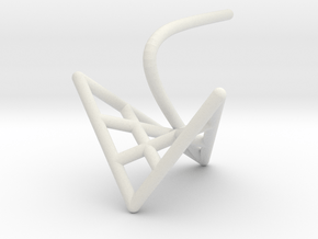 cygnet (small) in White Natural Versatile Plastic