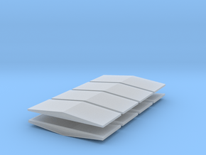 #5a V2 Ballast Car End Roofs in Smoothest Fine Detail Plastic