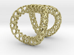 Infinity Ring (Size 6) in 18k Gold Plated Brass