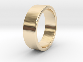 Bruno - Ring in 14k Gold Plated Brass: 9 / 59