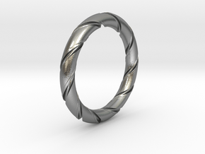  Bernd - Ring in Natural Silver: 7.25 / 54.625