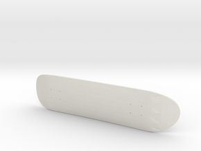 Hoverboard in White Natural Versatile Plastic