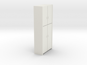 A 006 - 1 Schrank 1:50 in White Natural Versatile Plastic