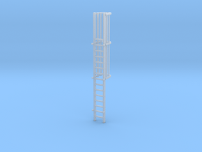 'N Scale' - 15'-4" Ladder For Loadout Bin in Tan Fine Detail Plastic
