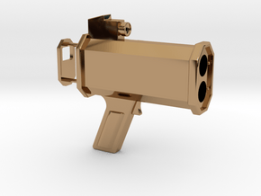 1/6 Scale Radar Gun in Polished Brass