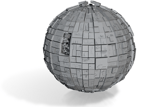 Borg Sphere in Tan Fine Detail Plastic