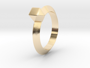 Kurtis - Ring in 14k Gold Plated Brass: 6.75 / 53.375