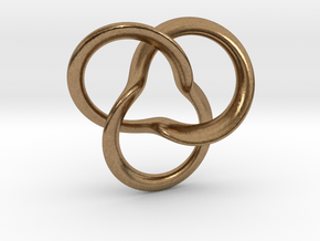 clover Knot in Natural Brass