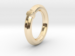  Octavius Ochuko - Ring in 14k Gold Plated Brass: 6.75 / 53.375