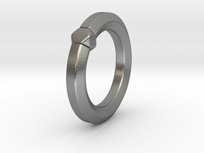  Hea - Ring in Natural Silver: 6.75 / 53.375