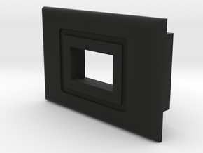 Switch Bezel - Mini Slide Switch in Black Natural Versatile Plastic