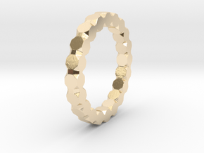 Kaethe - Ring in 14k Gold Plated Brass: 6.75 / 53.375