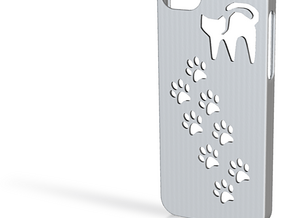 Iphone 5/5s cat paws case in Tan Fine Detail Plastic