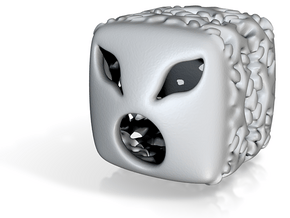 PA Charm V11f PE51s2h15x13 in Rhodium Plated Brass