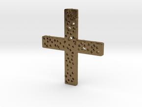 The Old Rugged Cross... in Natural Bronze