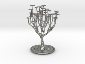 'I Love You' Tree in Natural Silver