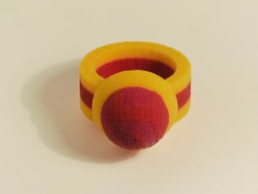 Zelda Fan Art: TLoZ: Red Ring in Full Color Sandstone