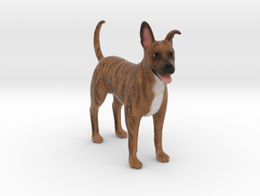 Custom Dog Figurine - Tigger in Full Color Sandstone