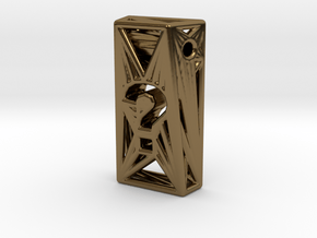 Voronoi-Question in Polished Bronze