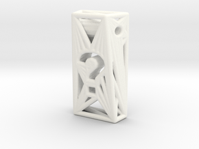 Voronoi-Question in White Processed Versatile Plastic