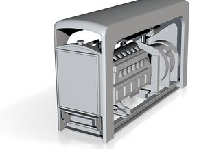 Large RR Generator, HO scale in Tan Fine Detail Plastic