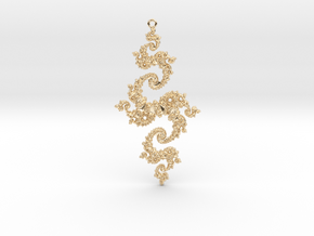 Julia Pendant 1 MP2 in 14k Gold Plated Brass