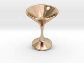 Martini in 14k Rose Gold Plated Brass