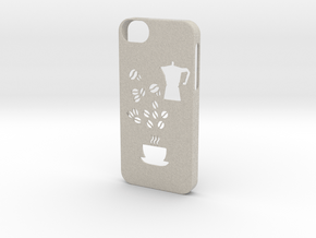 Iphone 5/5s coffee case in Natural Sandstone