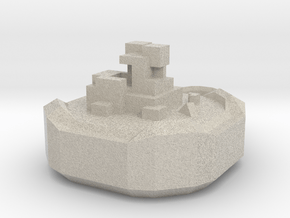 Pendant Cubes 01 in Natural Sandstone